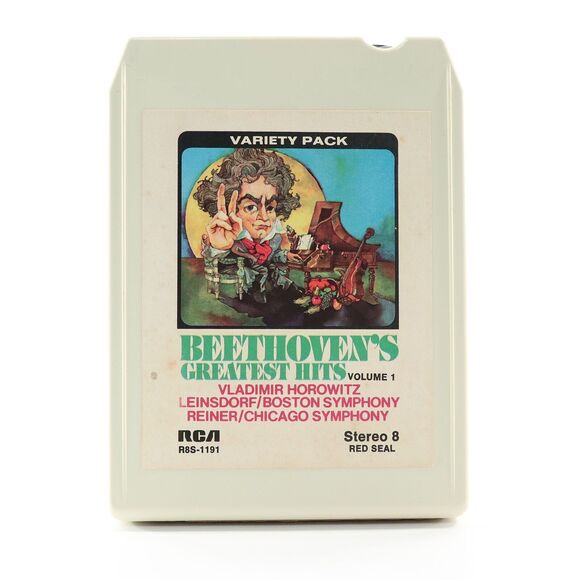Beethoven's Greatest Hits Vol. 1 Vladimir Horowitz (8-Track Tape RESTORED, 1971) - Picture 8 of 12